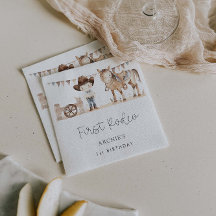 Första rodeo Western 1:a födelsedag