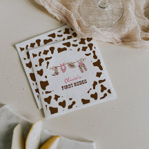 Första Rodeo Western Cowboy 1:a födelsedagen