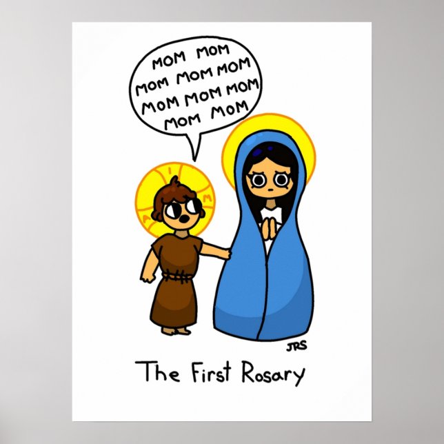 Första Rosary Poster (Framsidan)