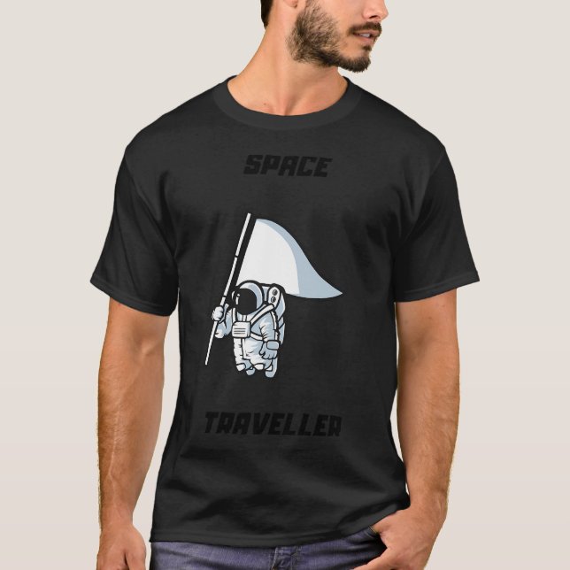 Första rymdresenären t shirt (Framsida)