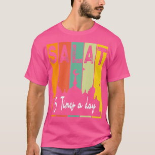 Första salat 5 gånger dagstidningen Muslim Prayer  T Shirt