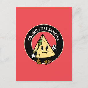 Första Samosa Vykort