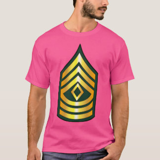 Första sergeant 1SG wo Txt T Shirt