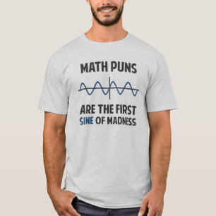 Första sinus för Mathvitsar av nojan T Shirt