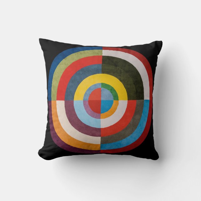 Första skivan | Robert Delaunay | Kudde (Framsida)