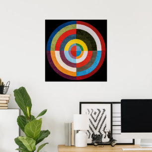 Första skivan Robert Delaunay Poster
