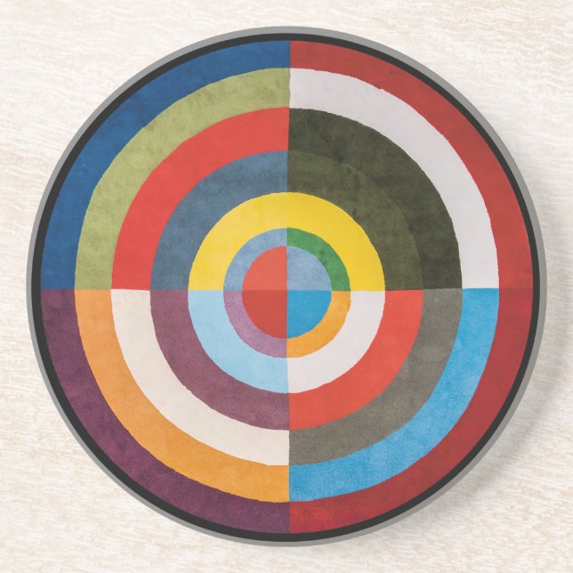 Första skivan | Robert Delaunay | Underlägg (Framsidan)