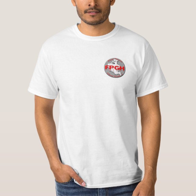 Första skjorta för lag för personspökejägare tee shirt (Framsida)