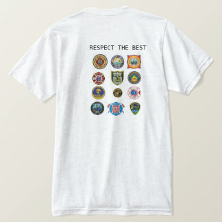Första skjorta för Responderrespekt T Shirt
