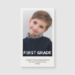 Första skolåret i Klass - fotoKeepsaké Magnet