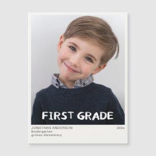 Första skolåret i Klass - fotoKeepsaké Magnet