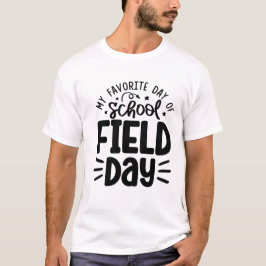 Första skoldagen | Fält Dag T-Shirt