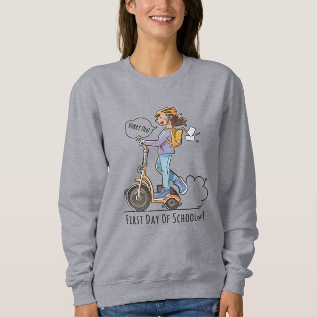 Första skoldagen | Kvinnor T Shirt (Framsida)