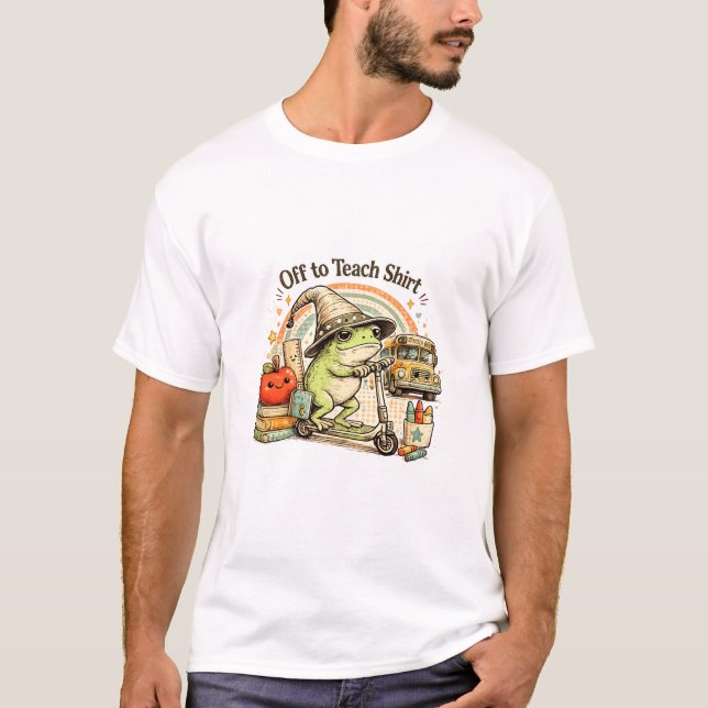Första skoldagen  t shirt (Framsida)