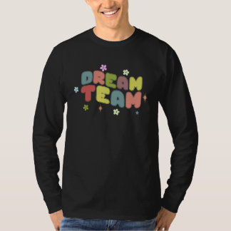 Första Skoldagen Tillbaka Till Skolan Dröm Lag Lär T Shirt