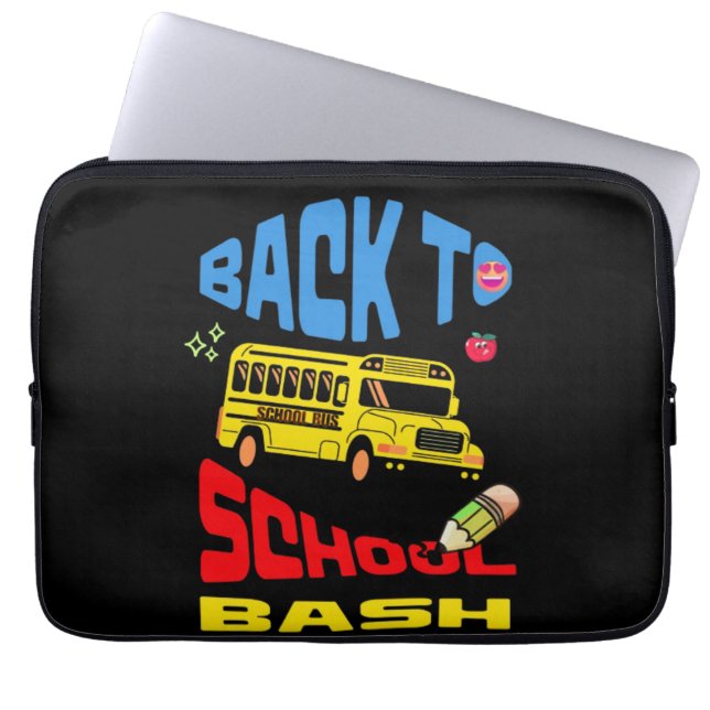 Första skolstart laptop fodral (Framsidan)