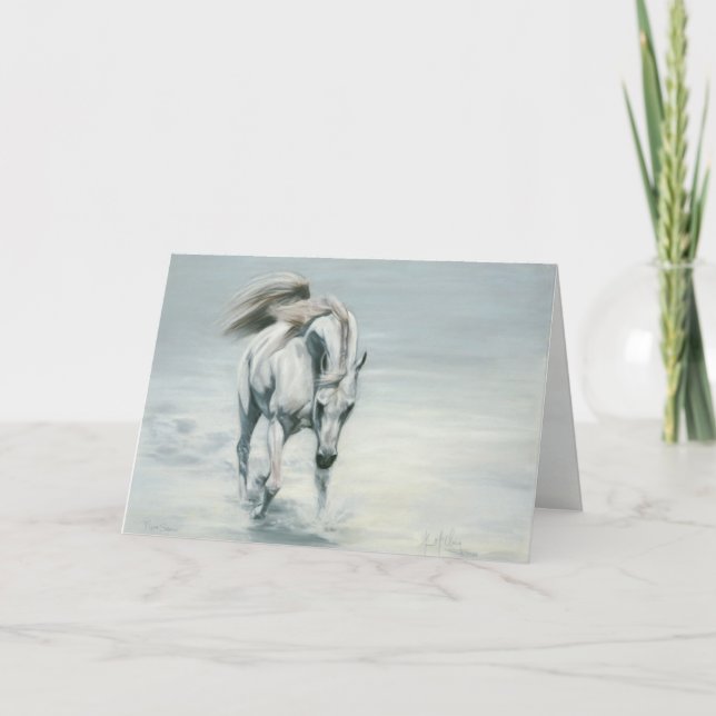 Första Snö Helgkort (Framsida)