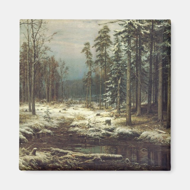 Första Snö Magnet (Framsidan)