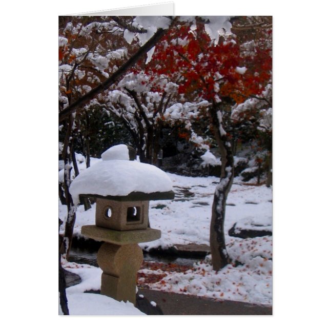 Första Snö OBS Kort (Framsidan)