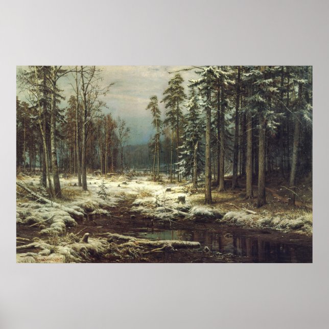 Första Snö Poster (Framsidan)