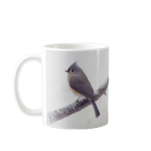 Första snö - Tufted mesfåglar