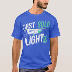 Första Solo Flight Pilot Gift T Shirt