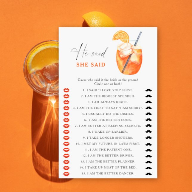 Första spritz-möhippan sa hon att hon sa att spel (Skapare uppladdad)