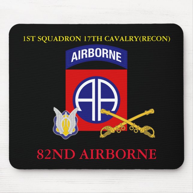 FÖRSTA SQUADRON 17:E CAVALRY(RECON) 82ND AIRBORNE MUSMATTA (Framsidan)