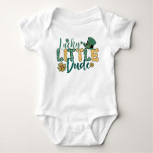 Första St. Patrick-dagen Baby T-Shirt