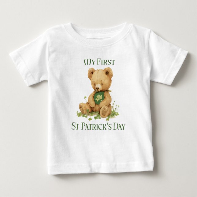 Första St. Patrick-dagen T Shirt (Framsida)