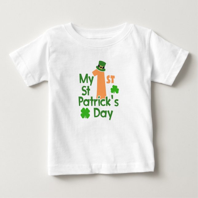 Första St. Patrick-dagen T Shirt (Framsida)