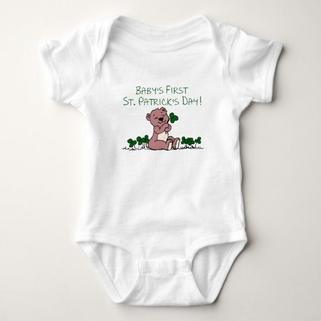 Första St. Patrick-dagen Tröja (Framsida)