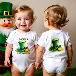 Första St. Patrick's Day för Tiny Treasure Hunters T Shirt