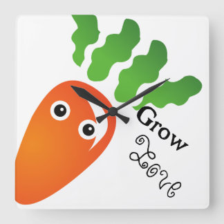 Första stadiet i jordbruksklockan fyrkantig klocka