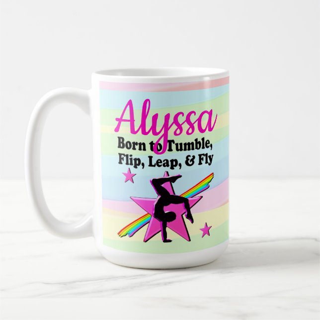 FÖRSTA STÄLLE-GYMNASTIKEN KAFFEMUGG (Vänster)