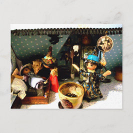 Första stavningen vykort