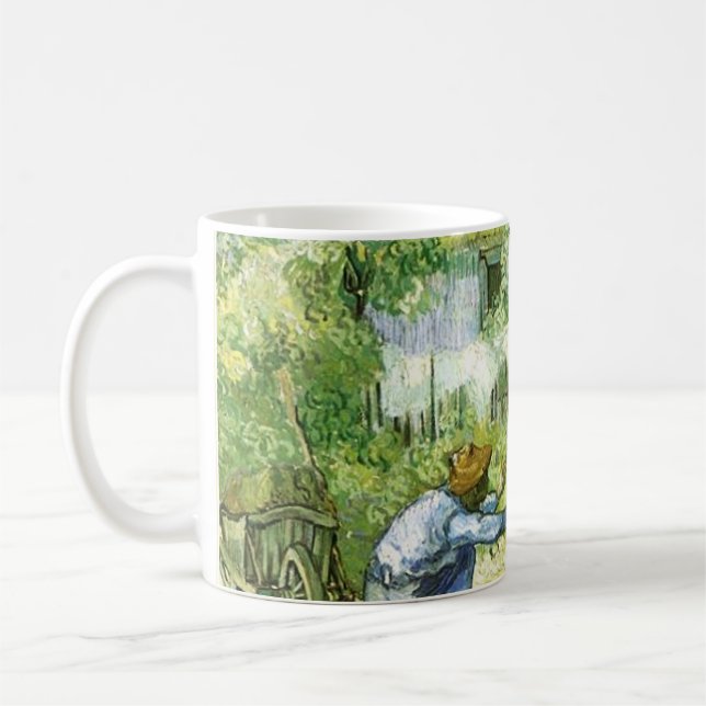 Första stegen, 1890 Vincent van Gogh Kaffemugg (Vänster)