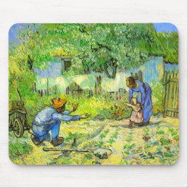 Första stegen, 1890 Vincent van Gogh. Musmatta