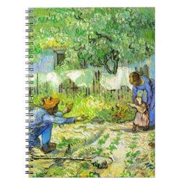 Första steget, 1890 Vincent van Gogh. Anteckningsbok