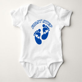 Första steget Baby Bodykostym för Boys. T Shirt