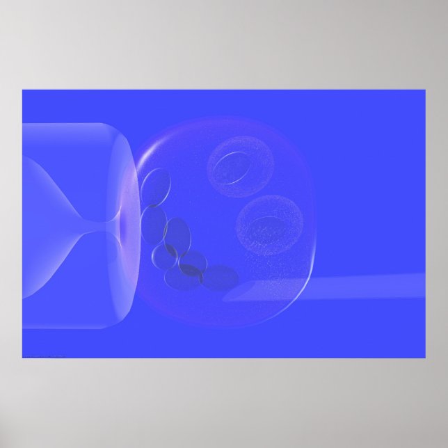 Första steget i mänsklig kloning poster (Framsidan)