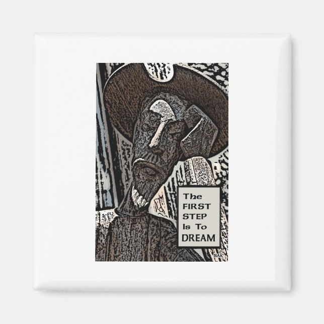 Första steget magnet (Framsidan)