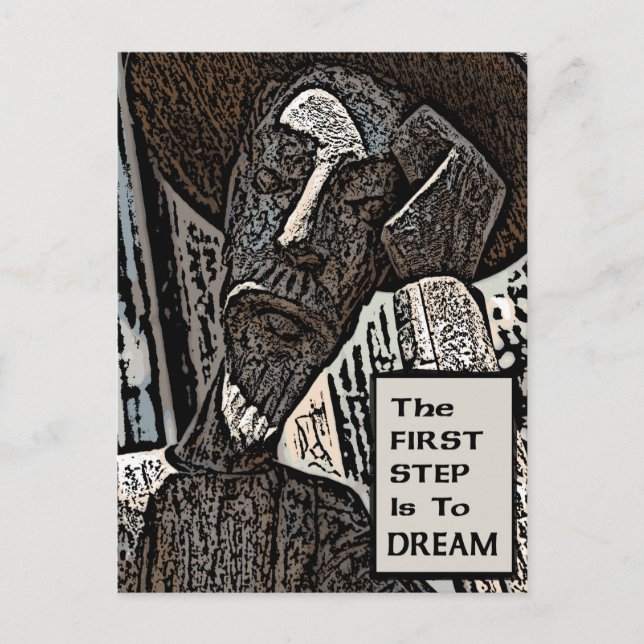 Första steget vykort (Framsida)