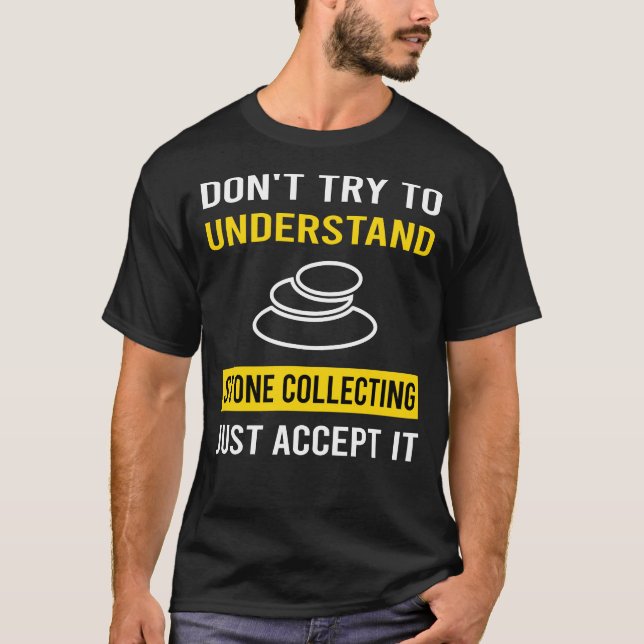 Förstå Sten Samlande Stenar T Shirt (Framsida)