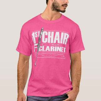 Första stols klarinett A bandmedlem och orkester P T Shirt
