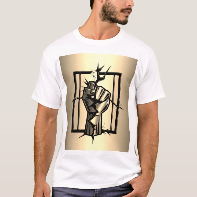 FÖRSTA STREJKAN - Militär taktisk T-Shirt (Framsida)