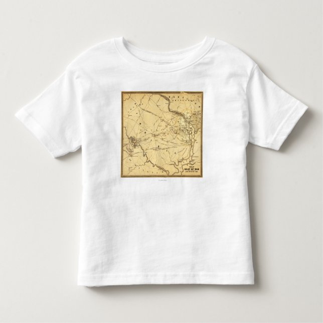 Första strid av tjurspringan - inbördeskrig tröja (Framsida)