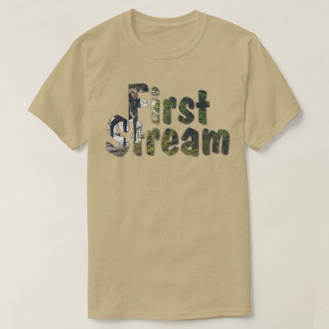 Första ström t shirt (Design framsida)
