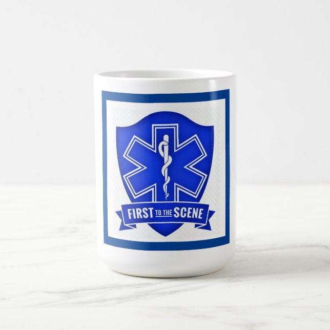 Första svar kaffemugg (Center)