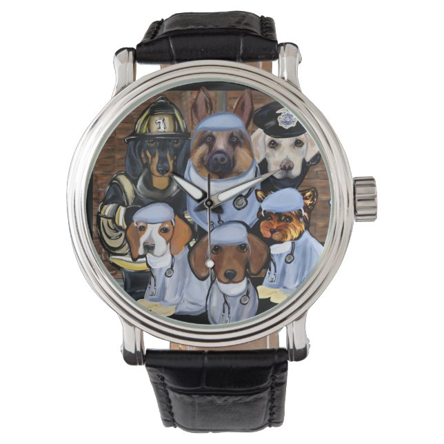 Första Svarare Armbandsur (Framsida)